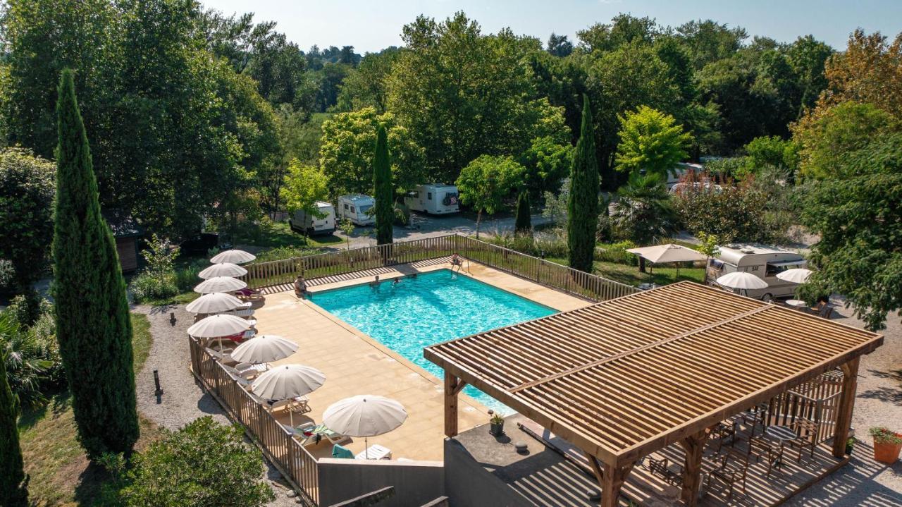 Camping Beau Rivage Navarrenx Esterno foto