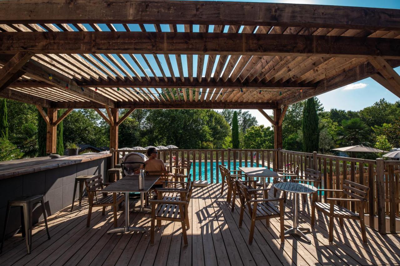 Camping Beau Rivage Navarrenx Esterno foto